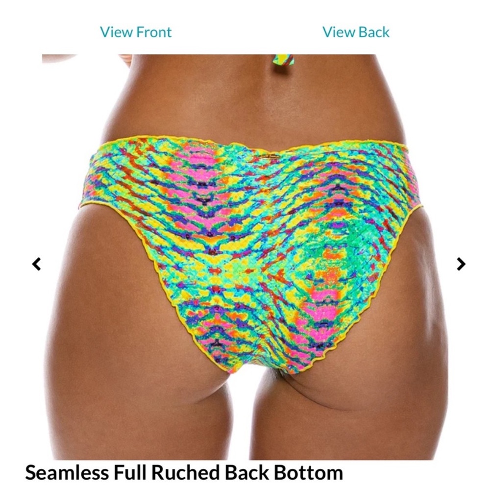 Luli Fama ruched back bottoms medium